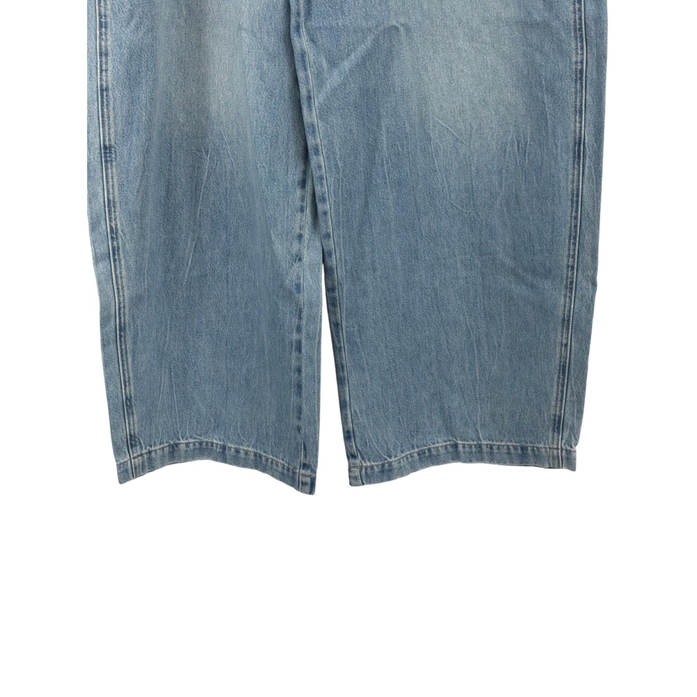 Pistola Lottie Bowed Leg Jeans 27 NWT High Rise Relaxed Light Wash - Picture 11 of 16